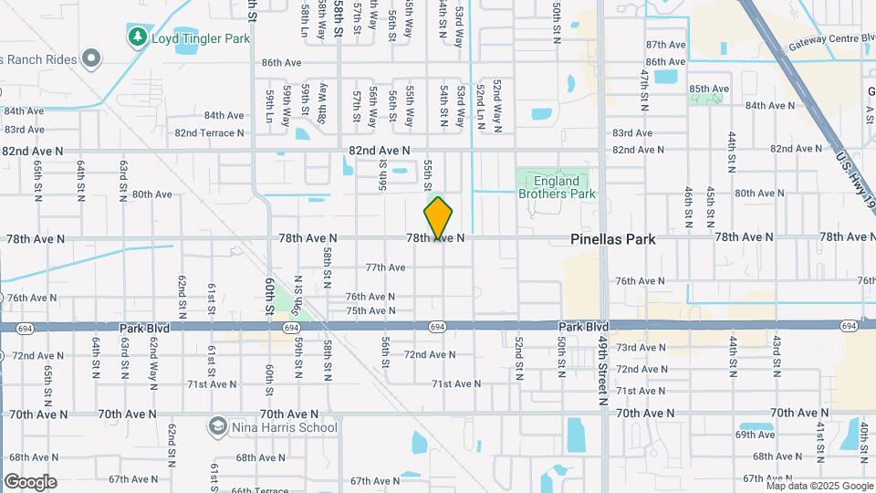 7770 54th St N Map and Location Details