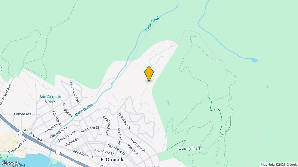 490 El Granada Blvd Map and Location Details