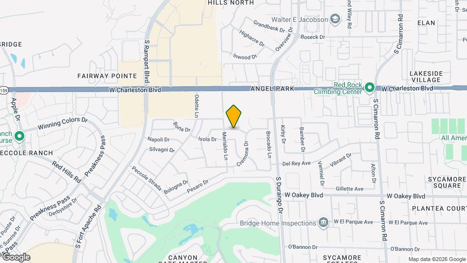 8649 Orvieto Dr Map and Location Details