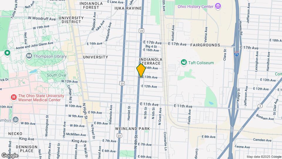 1660 N 4th St Mapa y Detalles de la Ubicación