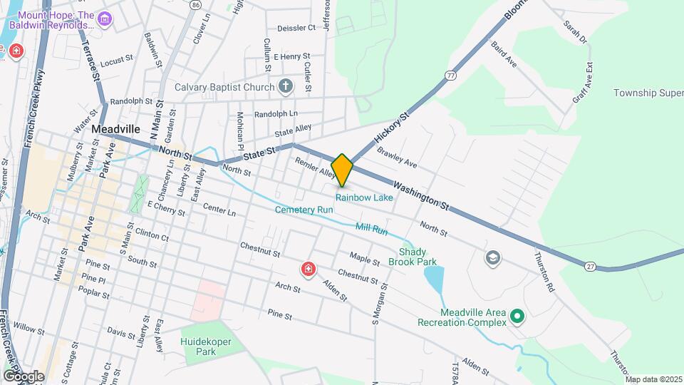 795 Clark St Map and Location Details