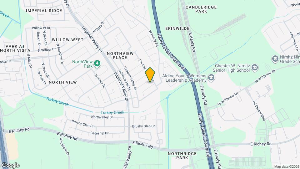 1219 Mossy Branch St Map and Location Details