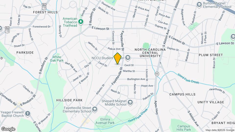 413A Cecil St, Unit B-202 Map and Location Details