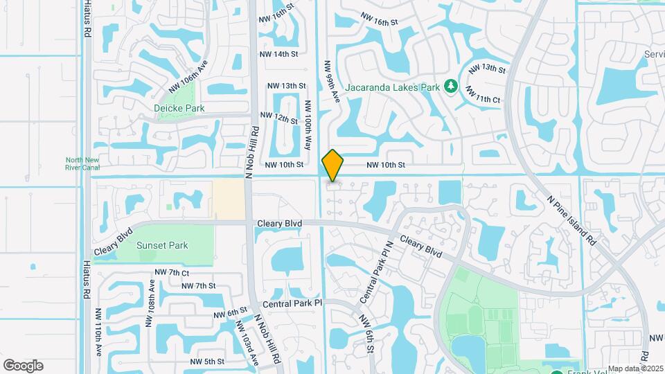 9953 NW 9th Ct Map and Location Details
