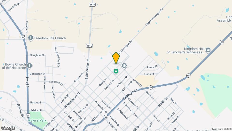 1510 Hulme St Map and Location Details