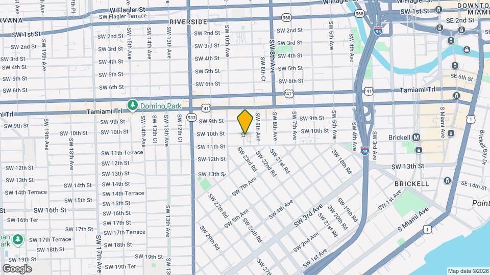 1033 SW 9th Ct Map and Location Details