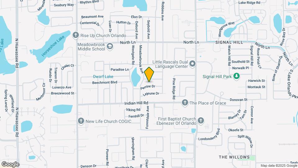 5621 Perrine Dr Map and Location Details