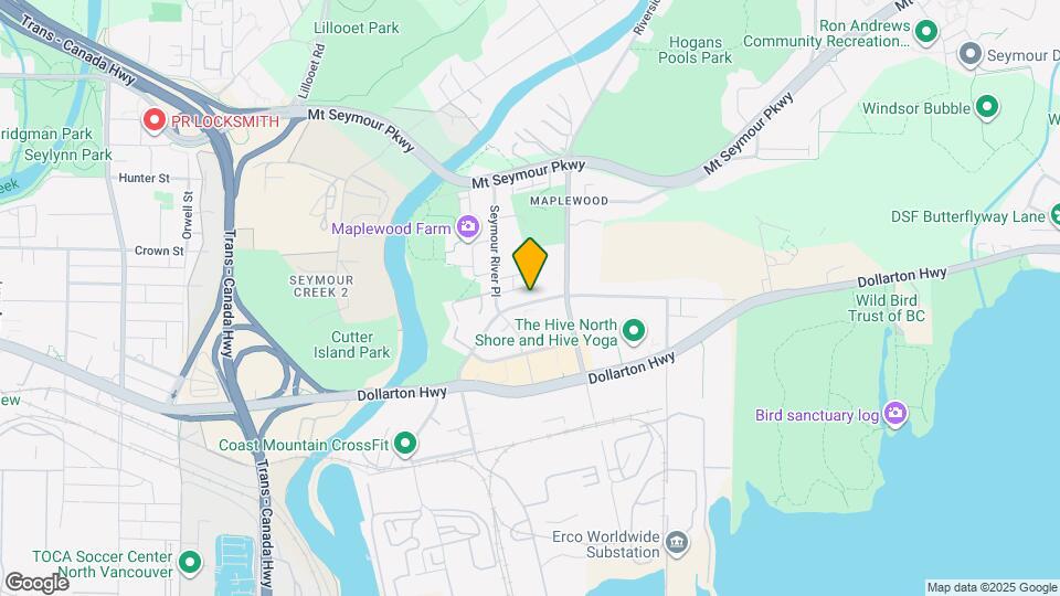 2138 Old Dollarton Rd Map and Location Details