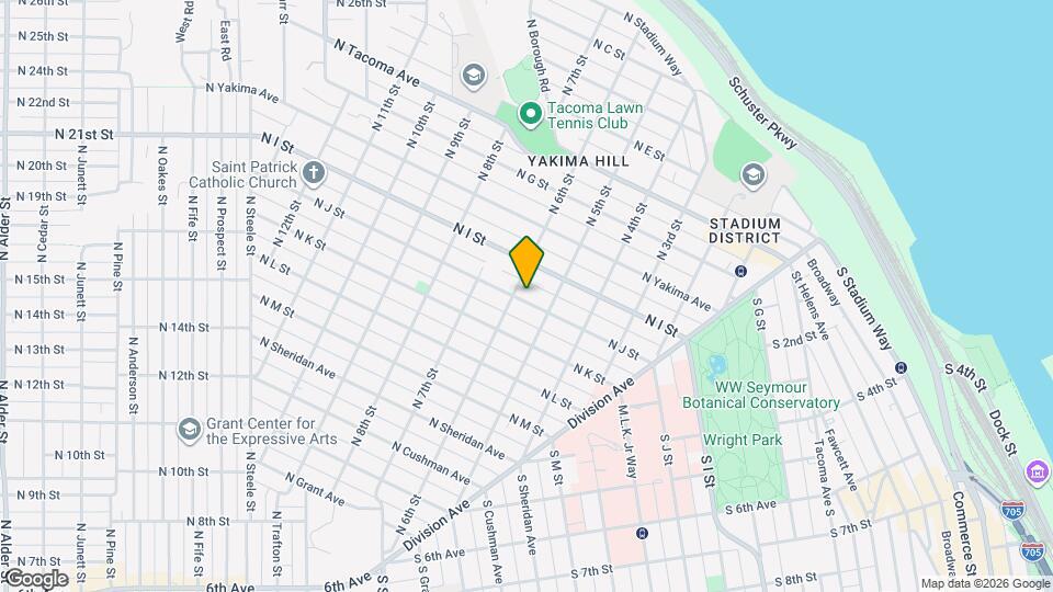 517 N J St Map and Location Details