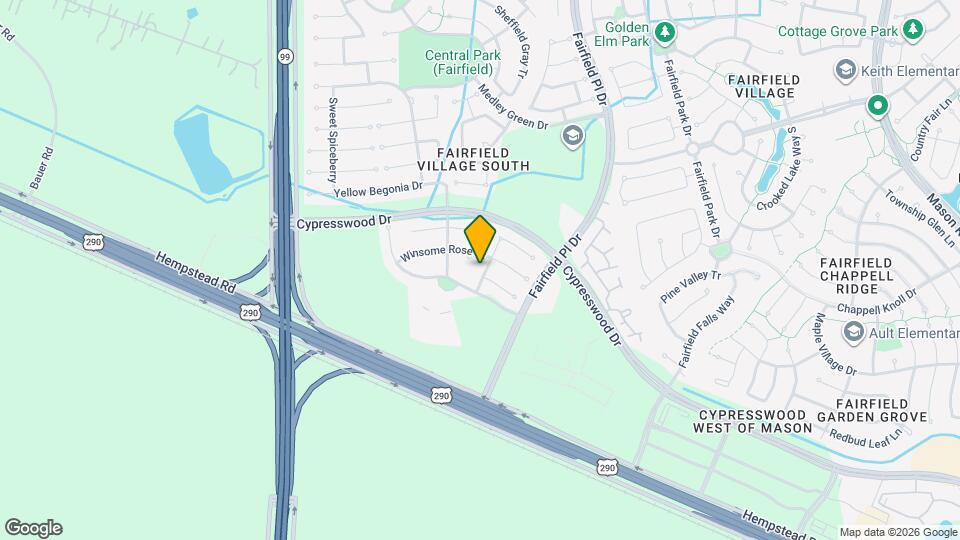 15123 Green Whisper Dr Map and Location Details