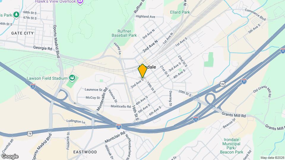 1826 2nd Ave S Map and Location Details