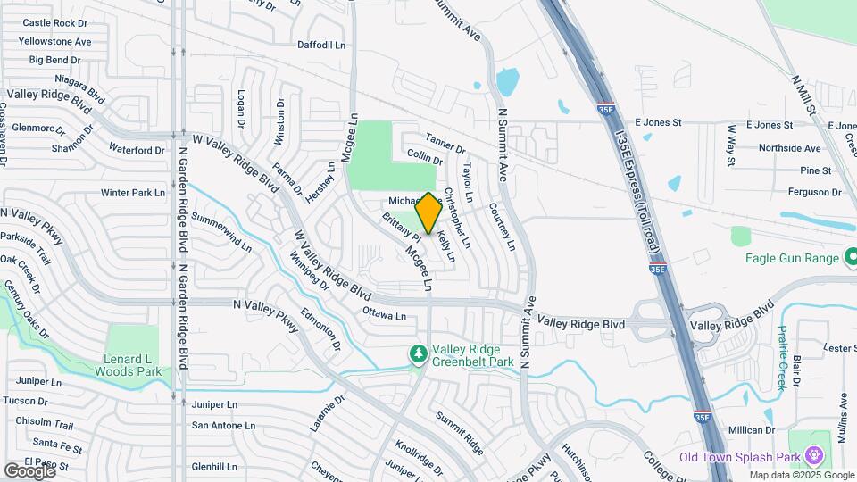 1117 Brittany Pl Map and Location Details