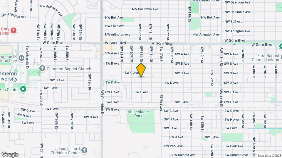 309 SW 19th St Map and Location Details