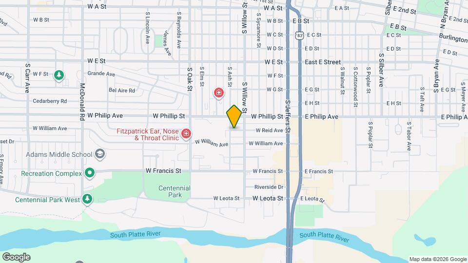 420 W Rodeo Rd Ave Map and Location Details