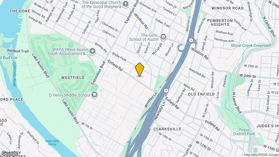 2300 Enfield Rd, Unit 302 Map and Location Details