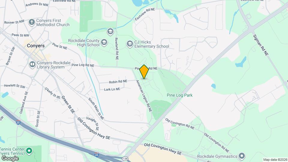 1253 Woodlyn Chase NE Map and Location Details