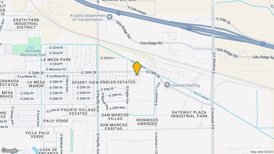 2425 S Kathleen Ave Map and Location Details