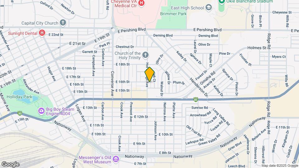 1507 Hot Springs Ave Map and Location Details