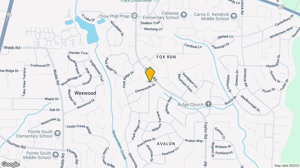 8241 Glenwoods Dr Map and Location Details