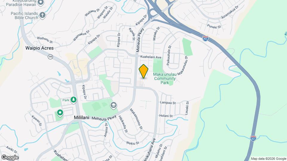 95-749 Hokuwelowelo Pl Map and Location Details