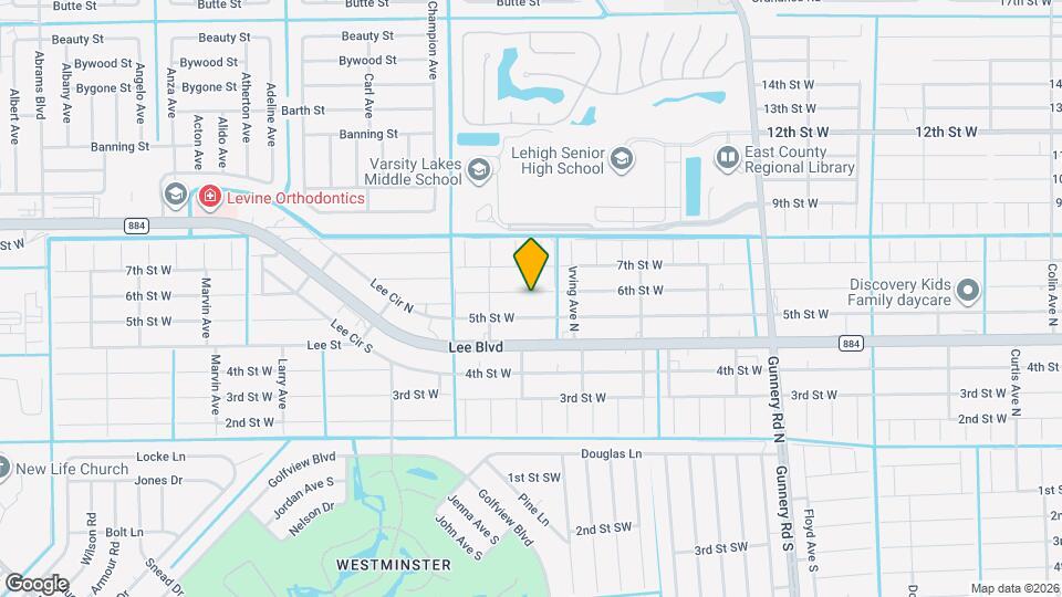4707 6th St W Map and Location Details