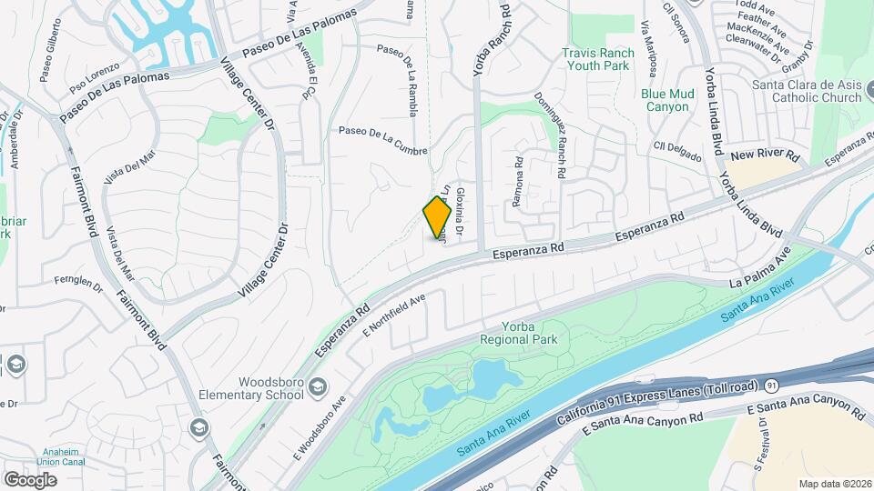 6191 Jacaranda Ln Map and Location Details