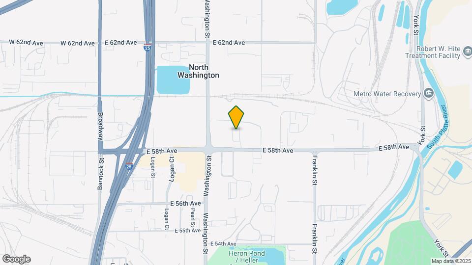 955 E 58th Ave Map and Location Details