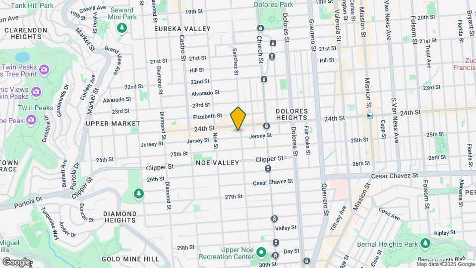 1132 Sanchez St Mapa y Detalles de la Ubicación