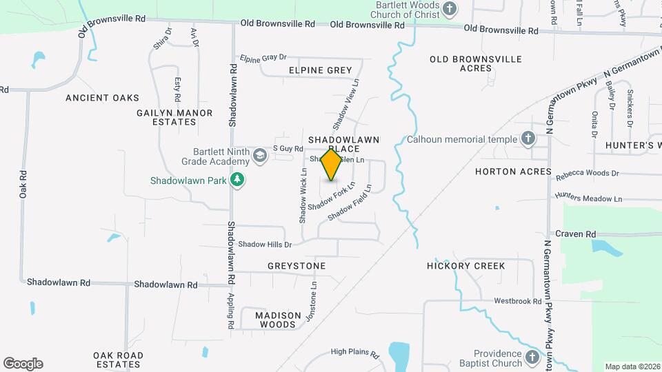 4677 Shadow Fork Cove Mapa y Detalles de la Ubicación