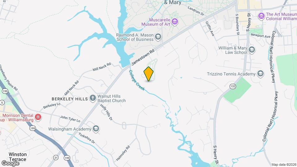 206 Rolfe Rd Map and Location Details
