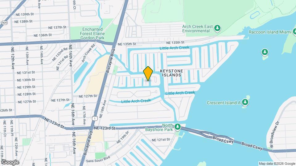 12911 Oleander Rd Map and Location Details