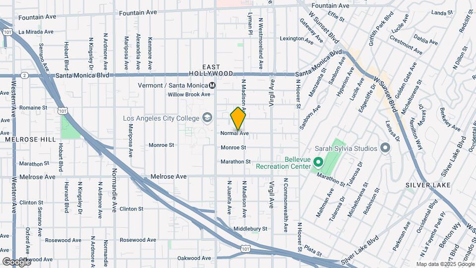 4316 Normal Ave Mapa y Detalles de la Ubicación