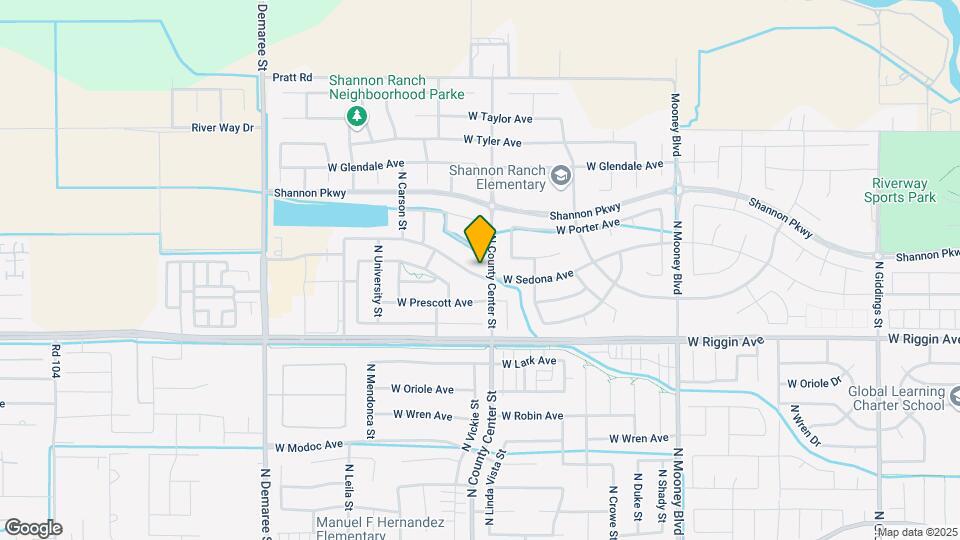 2816 W Sedona Ave Mapa y Detalles de la Ubicación