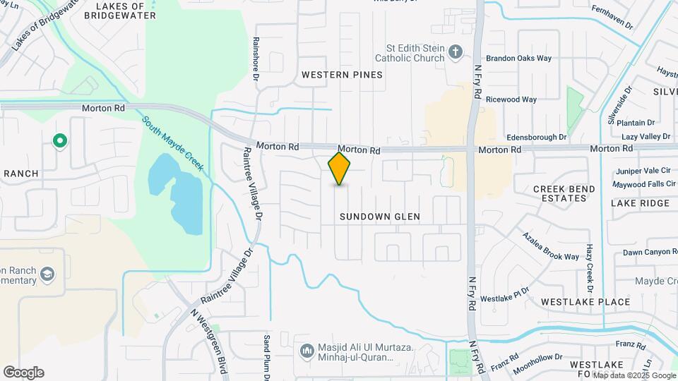 3048 Walnut Springs Dr Map and Location Details