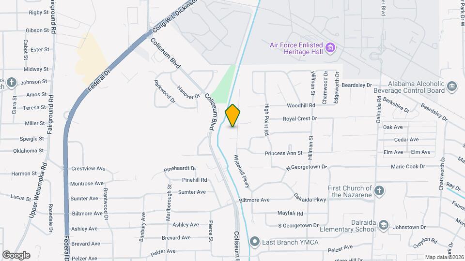 931 Whitehall Pkwy Map and Location Details