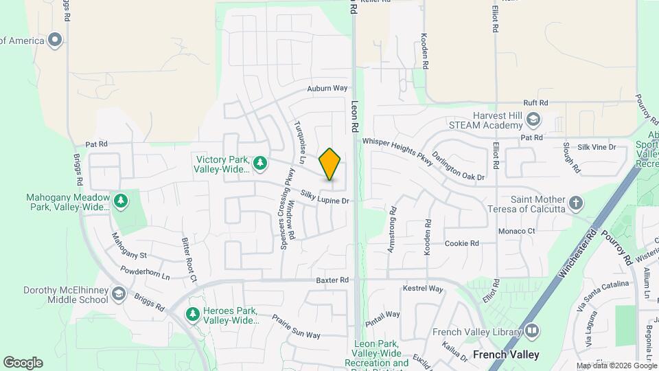 30960 Falling Star Pl Map and Location Details