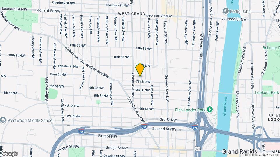743 7th St NW-Unit -1 Map and Location Details