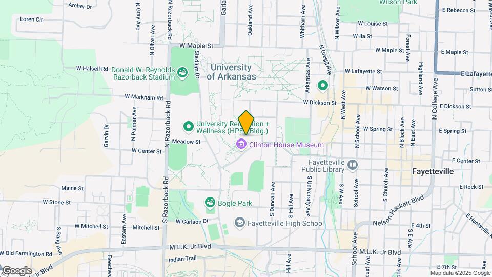905 W Fairview St Map and Location Details