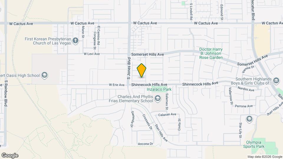 5980 Fidenza Ave Map and Location Details