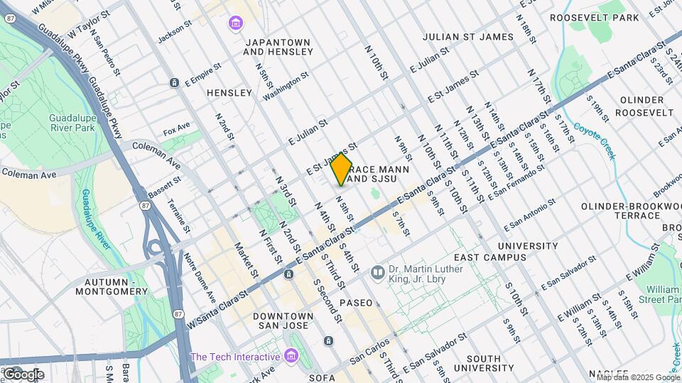 106 N 5th St Map and Location Details