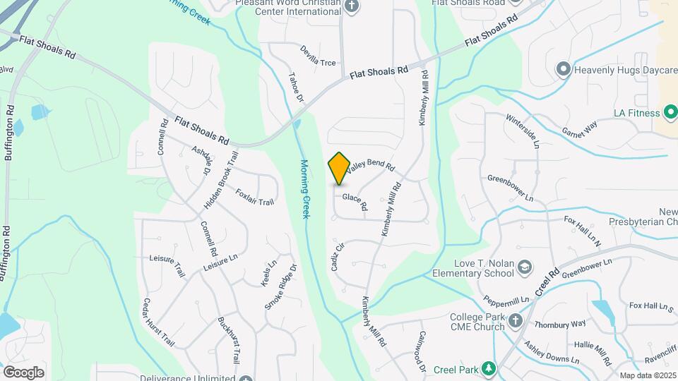 3225 Valley Bend Rd Map and Location Details