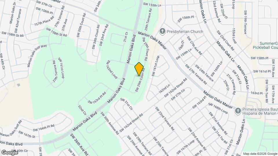 16262 SW 29th Court Rd Map and Location Details