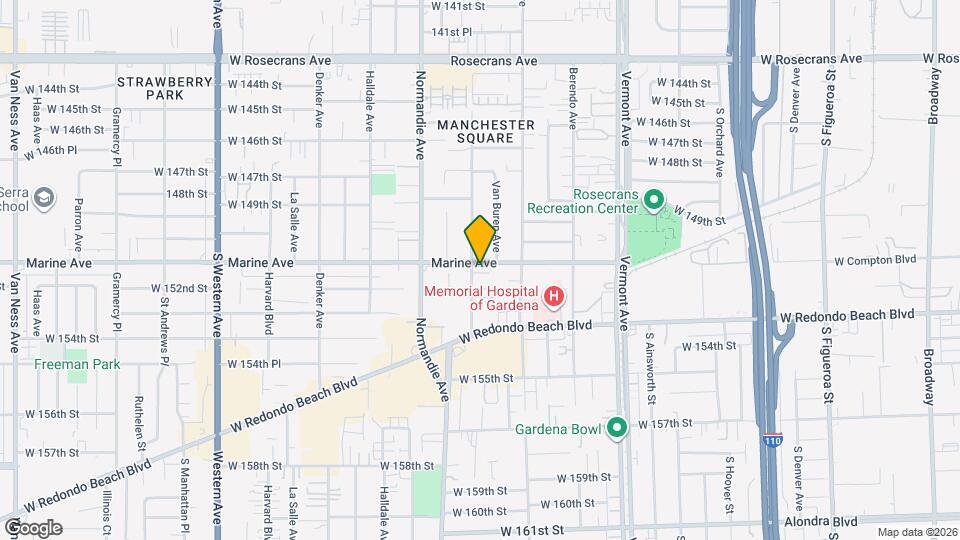 15112 S Raymond Ave Apartments and Nearby Gardena Apartments For Rent