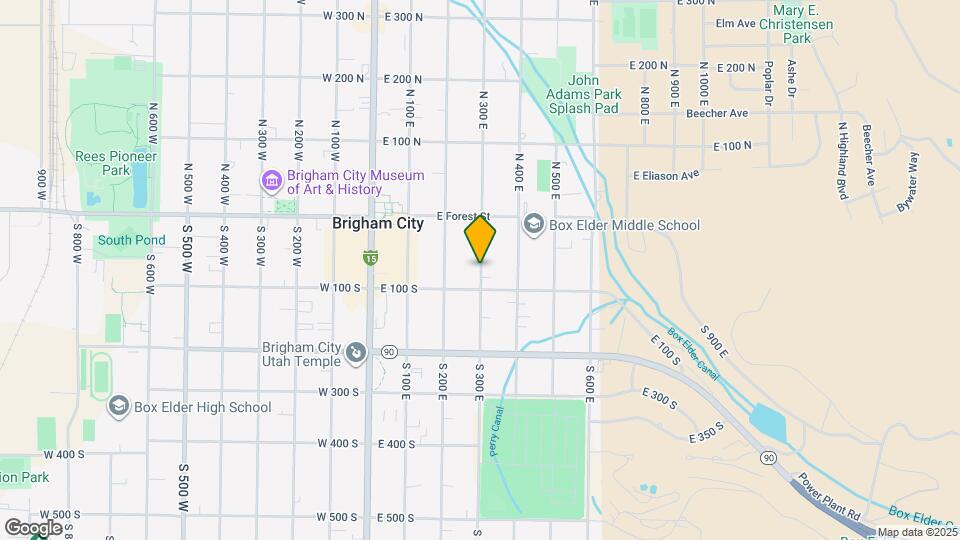 72 S 300 E Map and Location Details