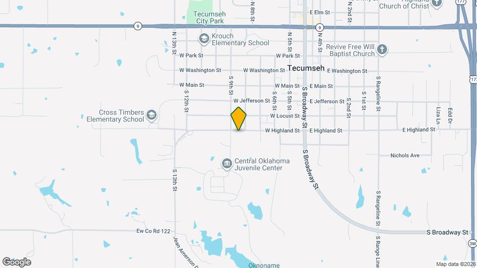 520 W Highland St Map and Location Details