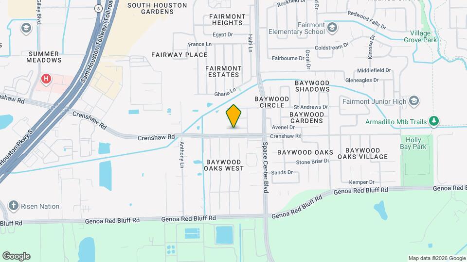 6022 Spanish Oak Dr Map and Location Details