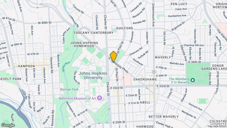 1 E University Pky, Unit 1302 Map and Location Details