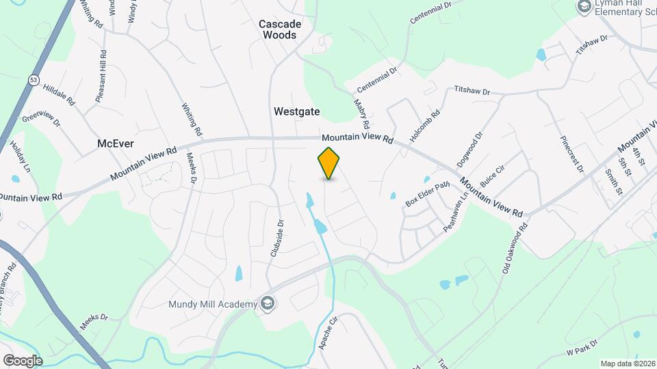 4587 Silver Oak Dr SW Map and Location Details