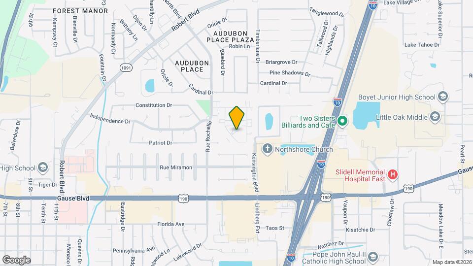 843 Asheville Dr Map and Location Details