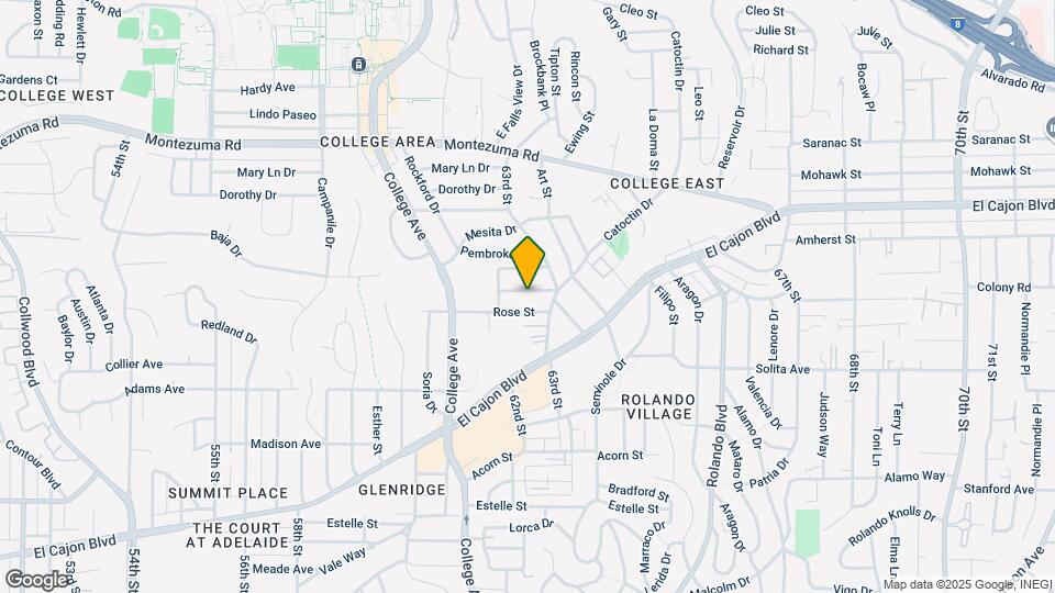 6255-6257 Stewart St Map and Location Details